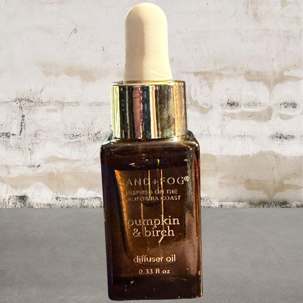 Sand + Fog 10 ml Fragrance Diffuser Oils in Pumpkin & Birch NEW